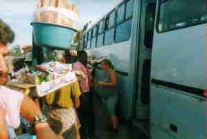 am Bus nach Inhambane